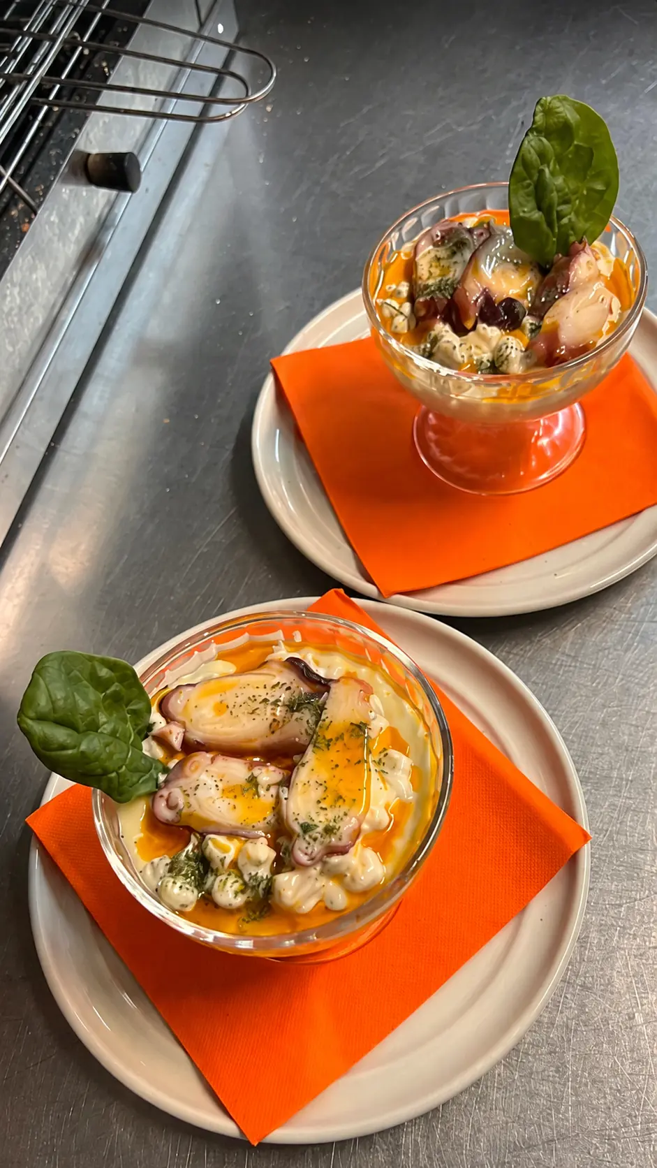 Aperitivo de pulpo